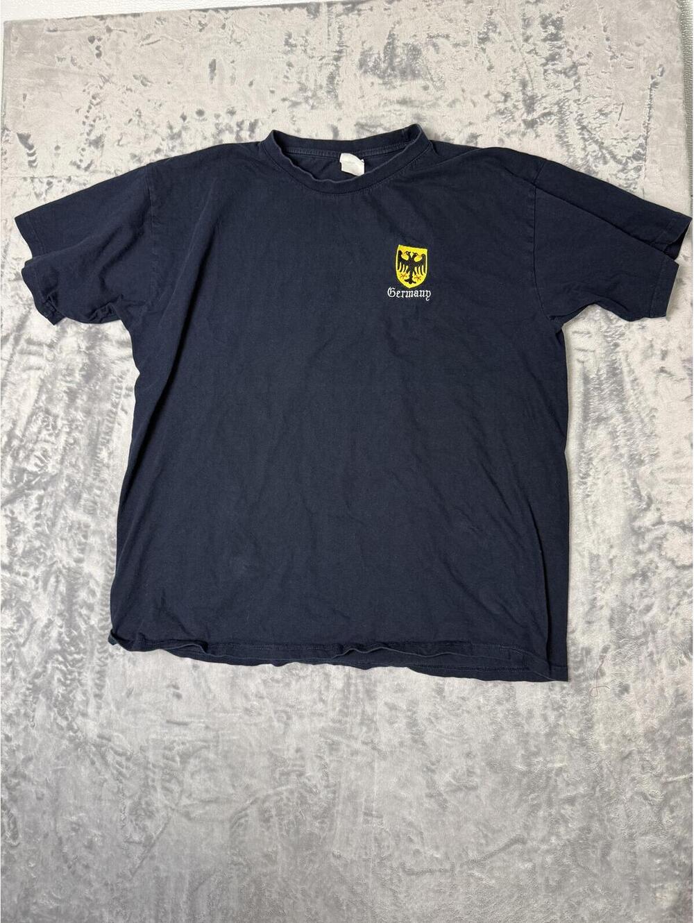 B&C Collection Germany Coat of Arms T-Shirt Black Men's Size XXL Short Sleeve⁠